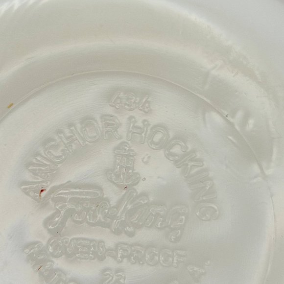 Anchor Hocking Fire King Retro Candle Glow #434 Bowl Dish - Picture 5 of 8